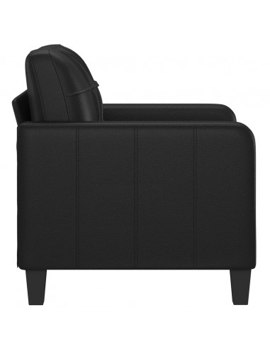 Poltrona Nera 60 cm in Similpelle