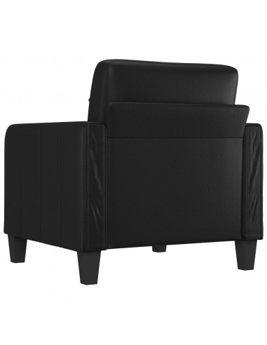 Poltrona Nera 60 cm in Similpelle