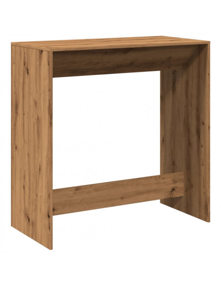 Tavolo Bar Rovere Artigianale 102x50x103,5 cm Legno Multistrato