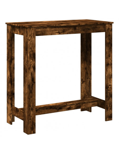 Tavolo Bar Rovere Artigianale 102x50x103,5 cm Legno Multistrato
