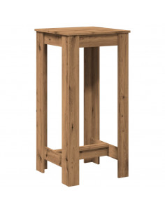 Tavolo Bar Rovere Artigianale 51x50x103,5 cm Legno Multistrato