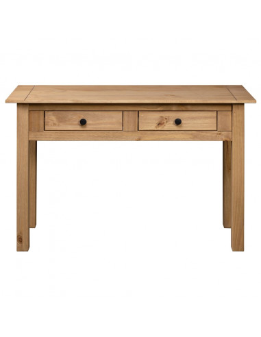 Tavolo Consolle 110x40x72 cm Legno Massello Pino Panama Range