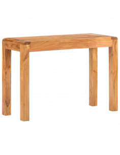 Tavolo Consolle 110x40x76 cm Massello Acacia Finitura Miele