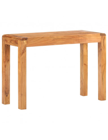 Tavolo Consolle 110x40x76 cm Massello Acacia Finitura Miele
