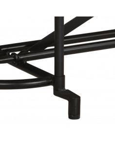 Tavolo Consolle 110x42x76 cm in Legno Massello Grezzo di Mango