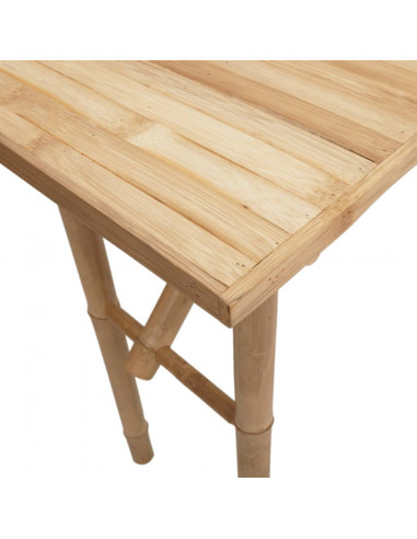 Tavolo Consolle 115x39x75 come in Bambù