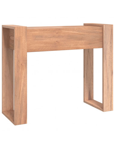 Tavolo Consolle 90x35x75 cm in Legno Massello di Teak