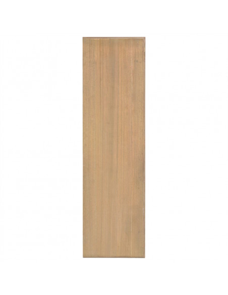 Tavolo Consolle con 2 Cassetti 110x35x76 cm Legno Multistrato