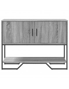 Tavolo Consolle Grigio Sonoma 100x35x74,5 cm in Truciolato