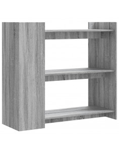 Tavolo Consolle Grigio Sonoma 100x35x90 cm in Legno Multistrato