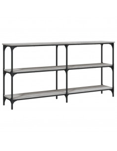 Tavolo Consolle Grigio Sonoma 150x29x75 cm in Legno Multistrato