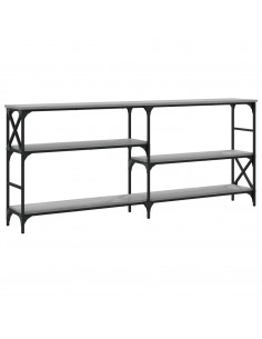 Tavolo Consolle Grigio Sonoma 180x29x76,5 cm Legno Multistrato