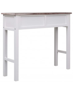 Tavolo Consolle Marrone 90x30x77 cm in Legno