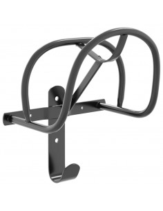 Portasella da Parete Nero in Ferro 2