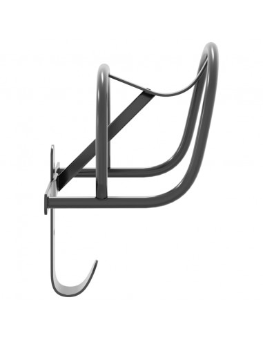 Portasella da Parete Nero in Ferro