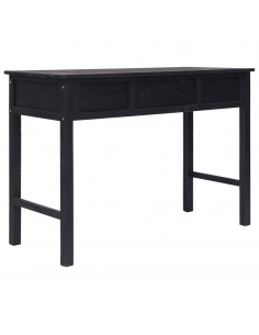 Tavolo Consolle Nero 110x45x76 cm in Legno