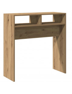 Tavolo Consolle Rovere Artigianale 78x30x80 cm in Truciolato