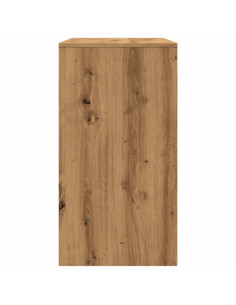 Tavolo Consolle Rovere Artigianale 89x41x76,5cm in Truciolato