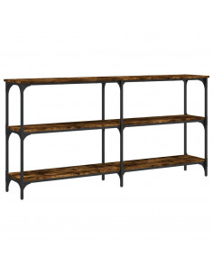 Tavolo Consolle Rovere Fumo 150x29x75 cm in Legno Multistrato