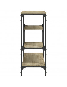 Tavolo Consolle Rovere Sonoma 100x30x75 cm in Legno Multistrato