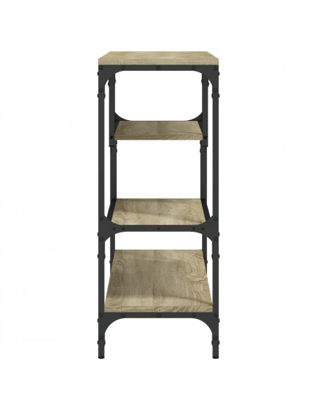 Tavolo Consolle Rovere Sonoma 100x30x75 cm in Legno Multistrato
