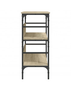Tavolo Consolle Rovere Sonoma 100x32x75 cm in Legno Multistrato