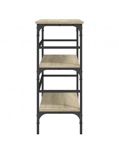 Tavolo Consolle Rovere Sonoma 100x32x75 cm in Legno Multistrato