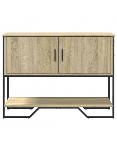 Tavolo Consolle Rovere Sonoma 100x35x74,5 cm in Truciolato