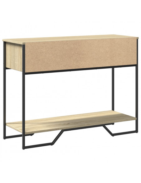 Tavolo Consolle Rovere Sonoma 100x35x74,5 cm in Truciolato
