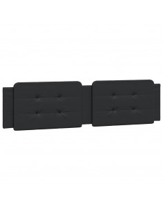 Cuscino Testiera Nero 200 cm in Similpelle 2