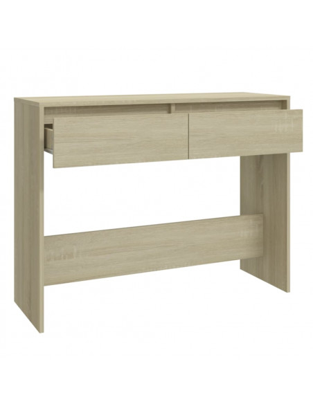 Tavolo Consolle Rovere Sonoma 100x35x76,5 cm in Truciolato