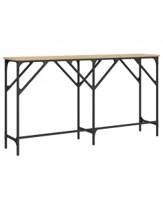 Tavolo Consolle Rovere Sonoma 140x29x75 cm in Legno Multistrato