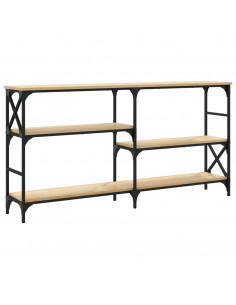 Tavolo Consolle Rovere Sonoma 150x29x76,5 cm Legno Multistrato