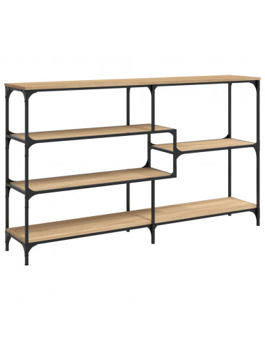 Tavolo Consolle Rovere Sonoma 160x32x95 cm in Legno Multistrato