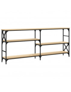 Tavolo Consolle Rovere Sonoma 180x29x76,5 cm Legno Multistrato