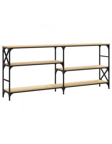 Tavolo Consolle Rovere Sonoma 180x29x76,5 cm Legno Multistrato