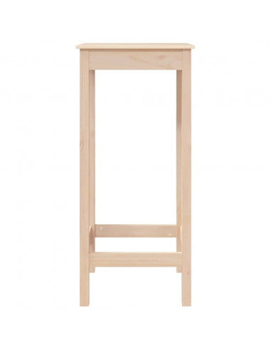 Tavolo da Bar 50x50x110 cm in Legno Massello di Pino