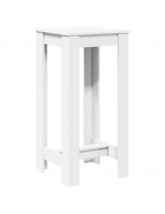 Tavolo da Bar Bianco 51x50x103,5 cm in Truciolato