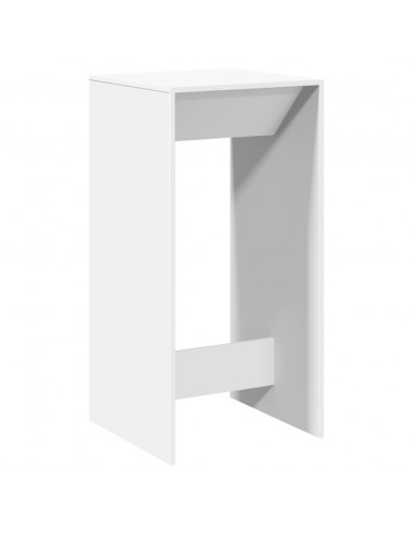 Tavolo da Bar Bianco 51x50x103,5 cm in Truciolato