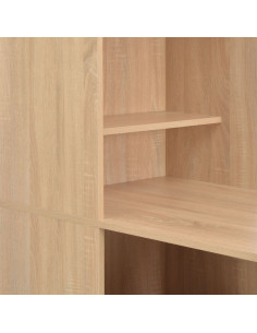 Tavolo da Bar con Mobiletto Rovere 115x59x200 cm