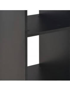 Tavolo da Bar Nero 60x60x110 cm