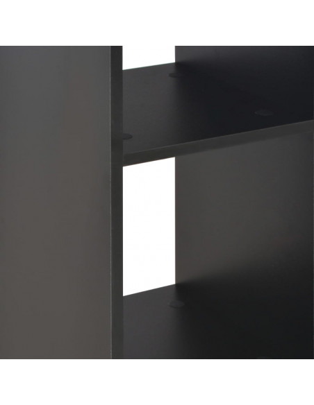 Tavolo da Bar Nero 60x60x110 cm