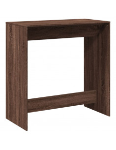 Tavolo da Bar Rovere Marrone 102x50x103,5 cm Legno Multistrato