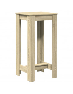 Tavolo da Bar Rovere Sonoma 51x50x103,5 cm in Legno Multistrato