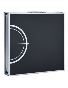 Tavolo da Beer Pong Pieghevole con Tazze e Palline 240 cm