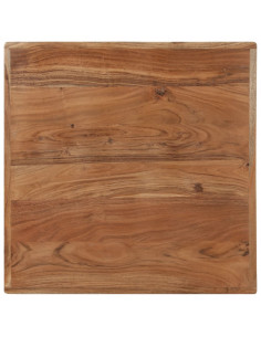 Tavolo da Bistrot 60x60x76 cm in Legno Massello di Acacia