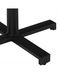 Tavolo da Bistrot Rotondo Ø70x75 cm Legno Massello di Acacia