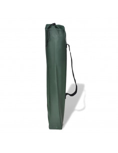 Tavolo da Campeggio Pieghevole Verde Scuro