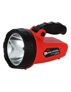 Torcia elettrica Poly Pool PP3172 Rosso e Nero