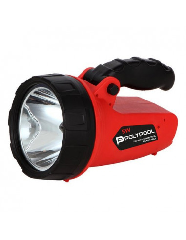 Torcia elettrica Poly Pool PP3172 Rosso e Nero